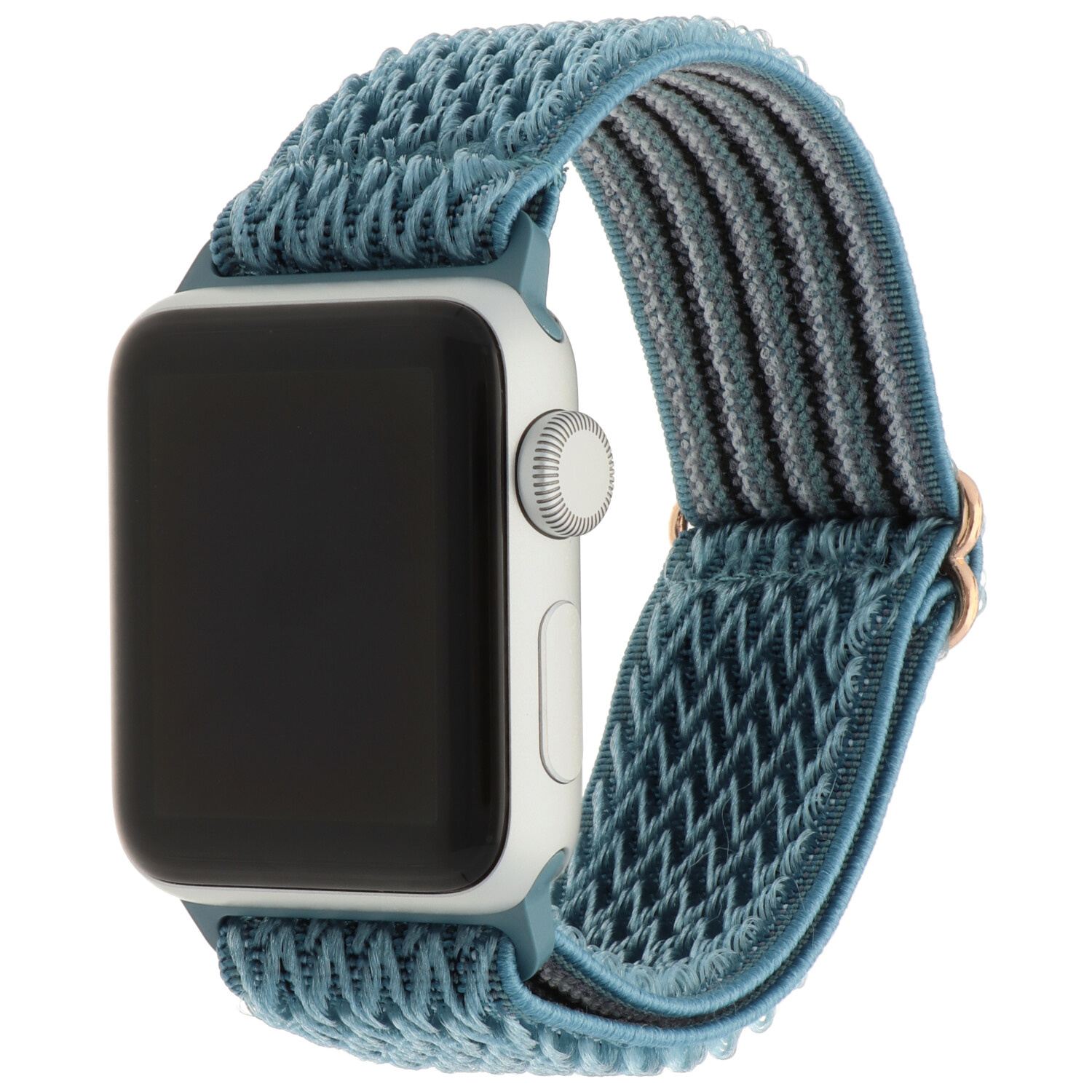 Apple Watch nylon solo band - dennengroen - iwatch - Horlogeband Armband Polsband