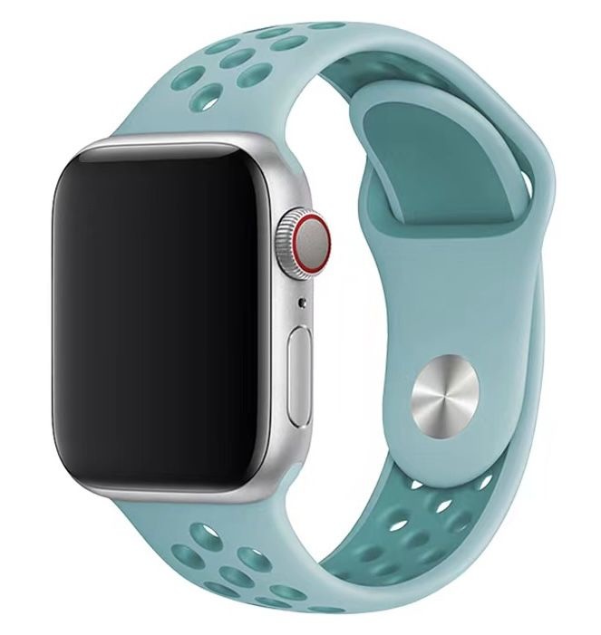 Apple Watch dubbel sport band - mist mos - iwatch - Horlogeband Armband Polsband