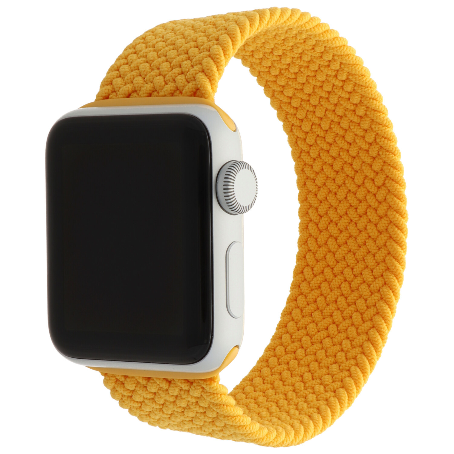 Apple Watch gevlochten solo band - mais - iwatch - Horlogeband Armband Polsband
