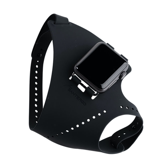 Apple Watch ergonomische  fitness band - zwart