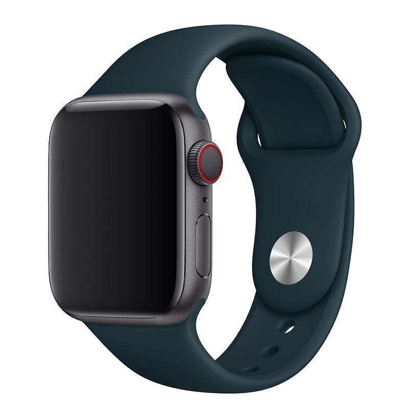 Apple Watch sport band - wilde eend groen - iwatch - Horlogeband Armband Polsband