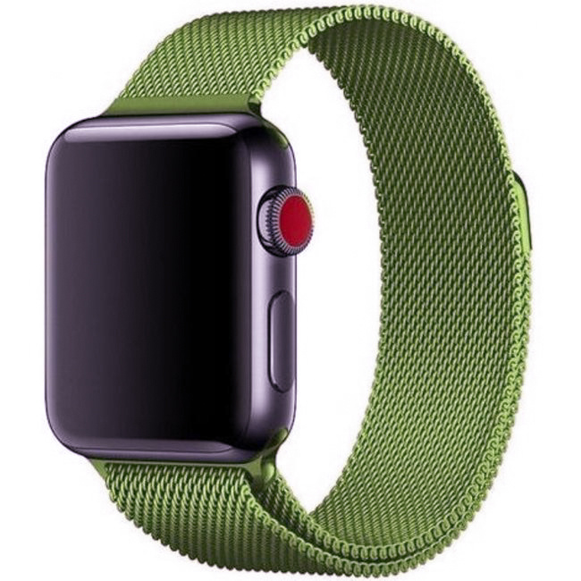 Apple Watch milanese band - groen - iwatch - Horlogeband Armband Polsband