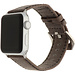 Merk 123watches Apple watch leather retro band - dark brown