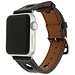 Merk 123watches Apple watch leather hermes band - black