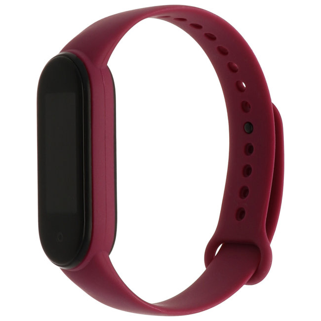 Xiaomi Mi band 5/6 sport band - donkerpaars