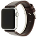 Merk 123watches Apple watch genuine leather band - dark brown