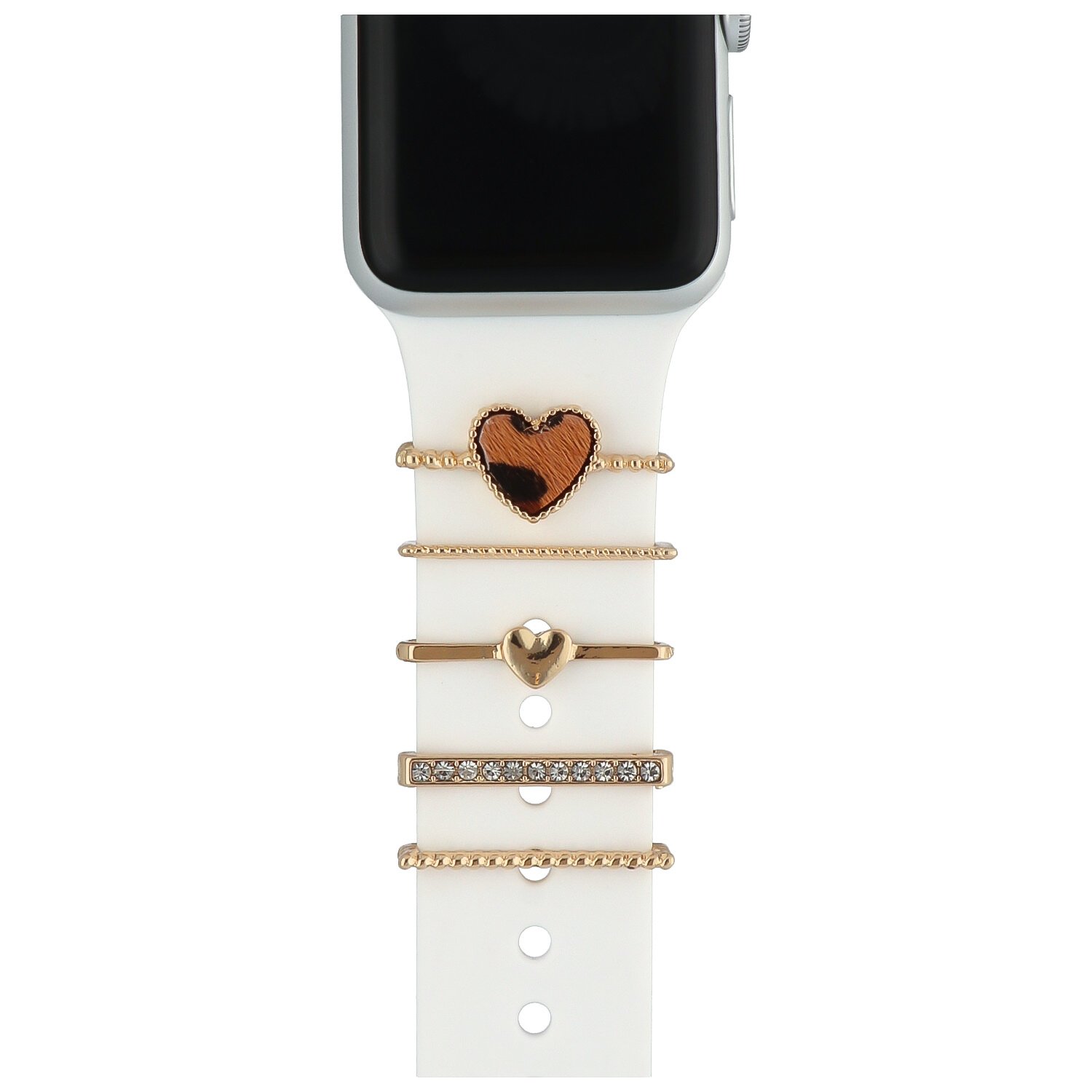 Apple Watch sieraad Maylie - goud - Geschikt voor - Apple Watch Series Ultra, 8, 7, SE, 6, 5, 4, 3, 2 en 1