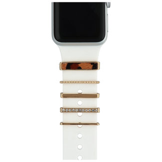 Merk 123watches Apple Watch sieraad Celeste - goud