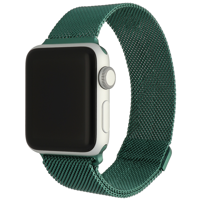 Apple watch milanese band - dark green