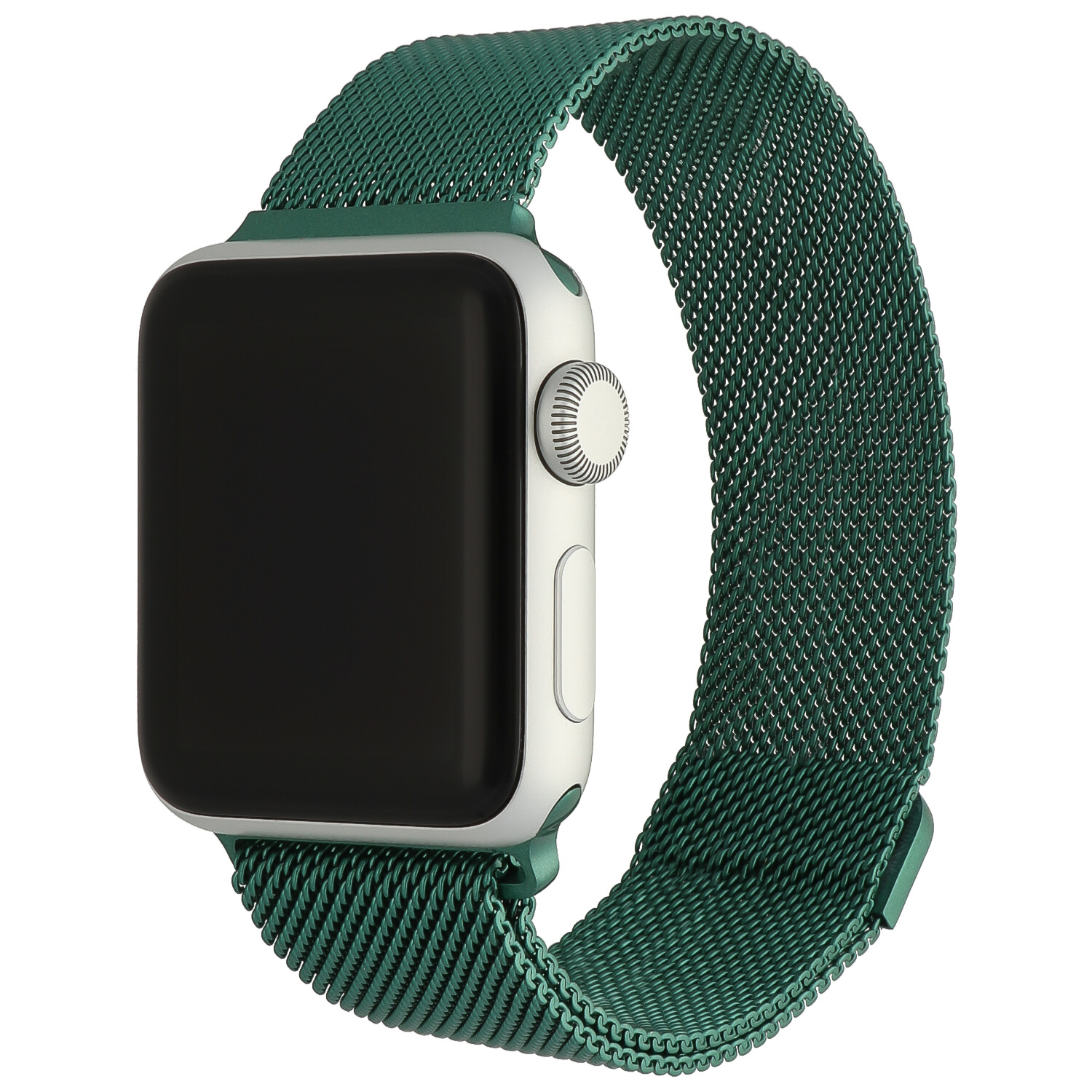 Apple Watch milanese band - donkergroen - iwatch - Horlogeband Armband Polsband