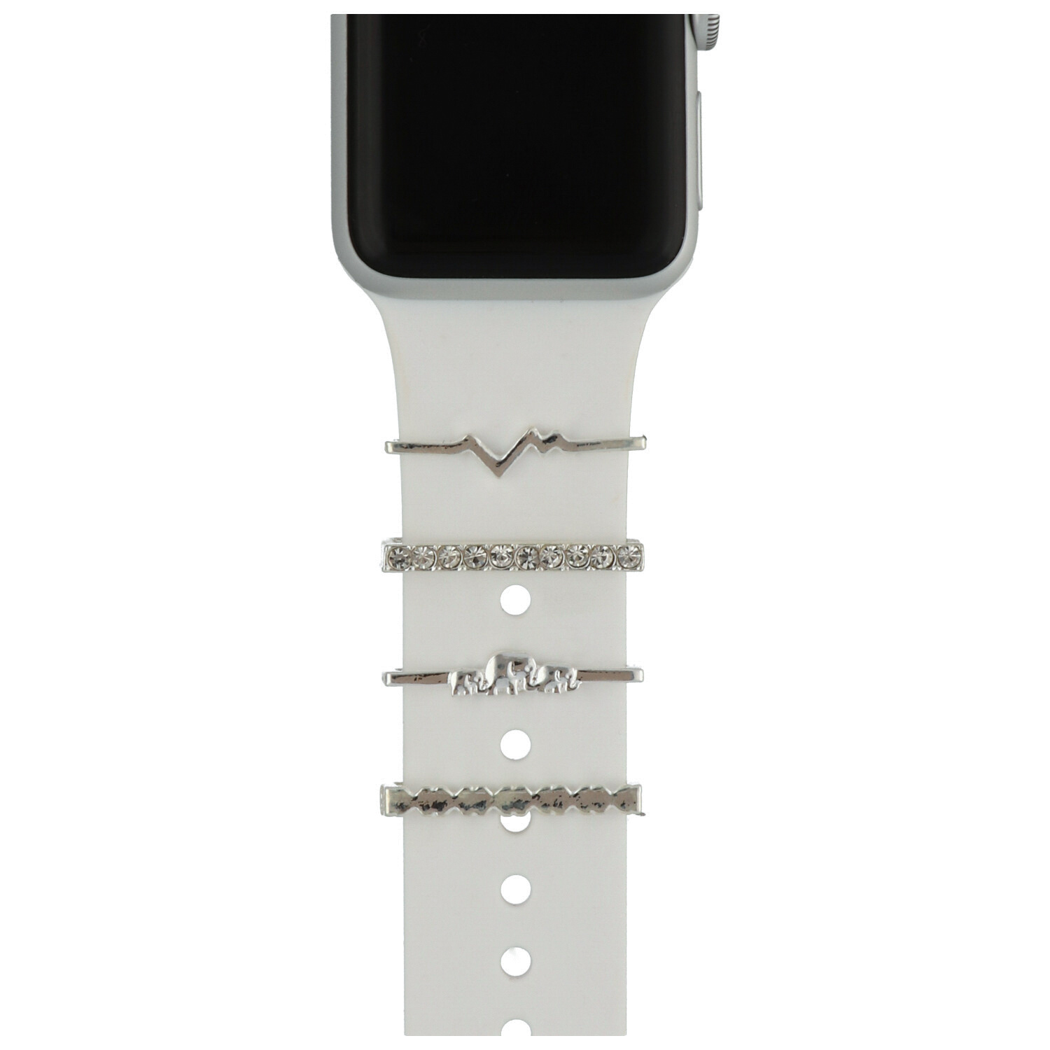 Apple Watch Sieraad Ivy - Zilver - Geschikt voor alle maten
