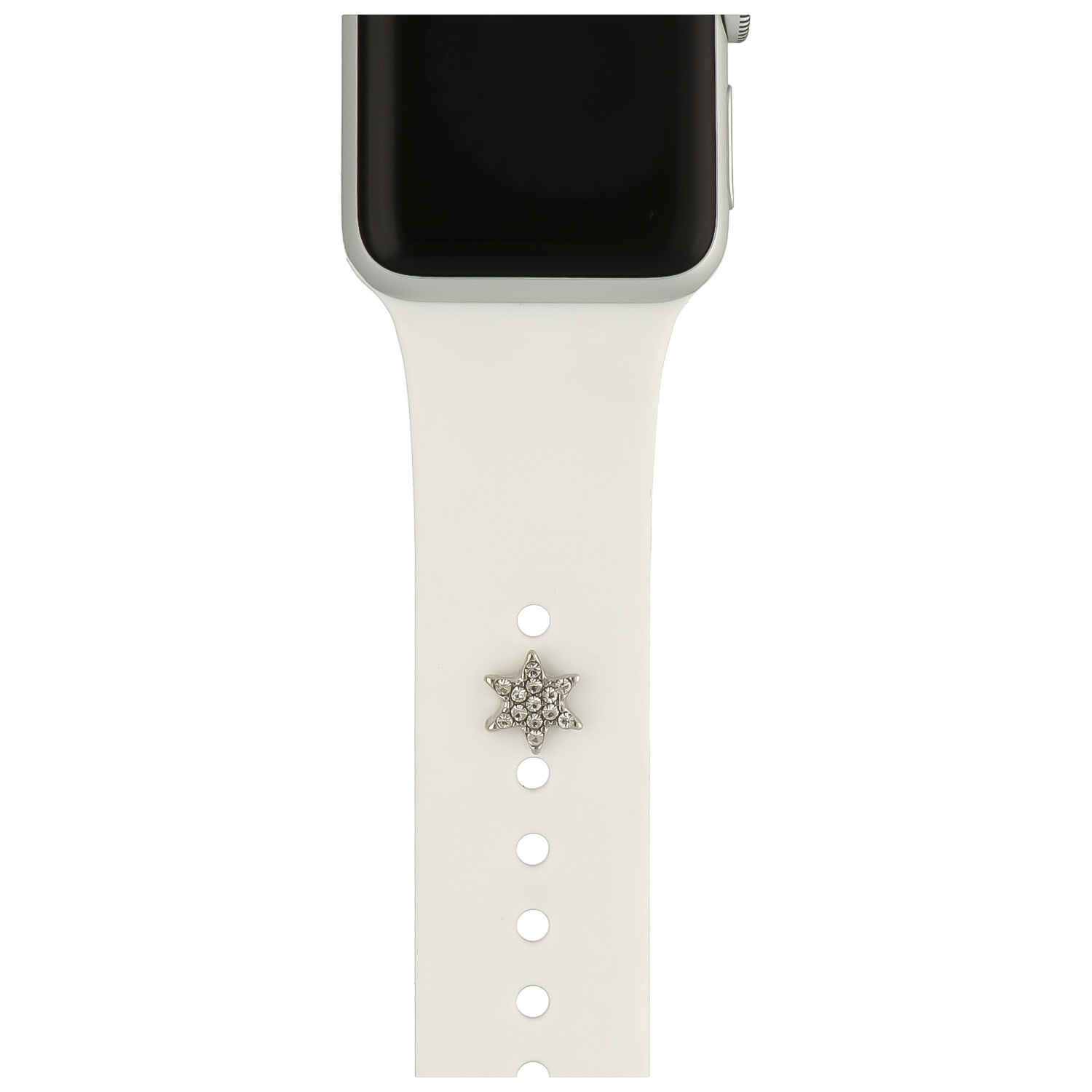 Apple Watch sieraad ster - zilver - Geschikt voor - Apple Watch Series Ultra, 8, 7, SE, 6, 5, 4, 3, 2 en 1