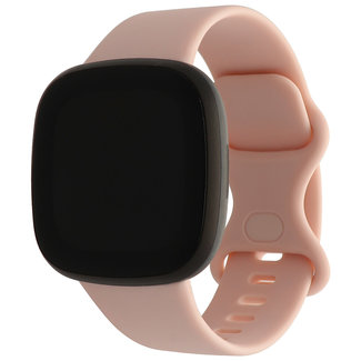 Merk 123watches Fitbit Versa 3 / Sense sport band - pink sand