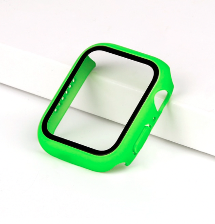 Apple Watch hard case - fluoriserend groen