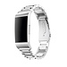Merk 123watches Fitbit charge 3 & 4 beads steel link - silver