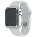 Merk 123watches Apple Watch slim soft case - zilver