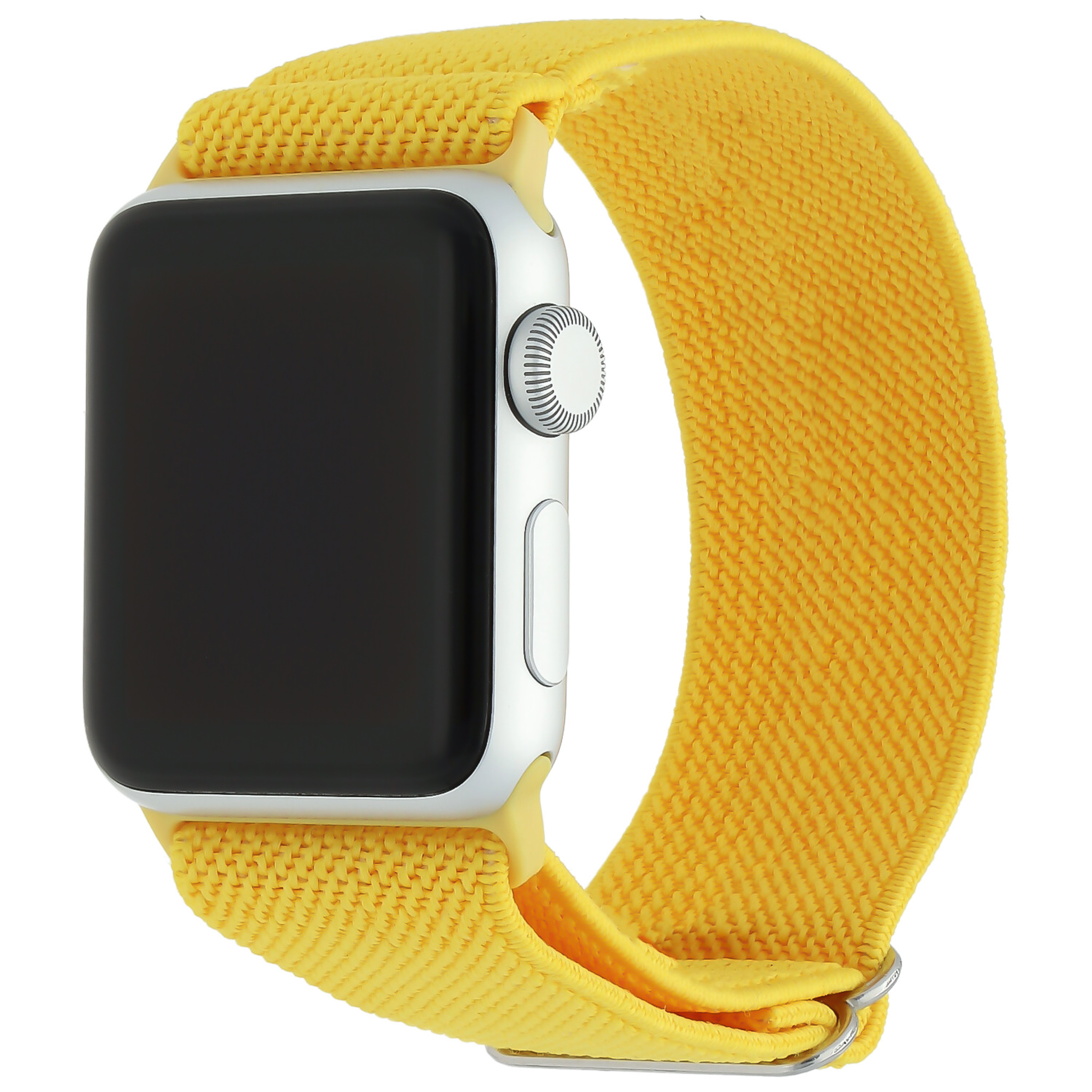 Apple Watch nylon solo loop band - geel - iwatch - Horlogeband Armband Polsband