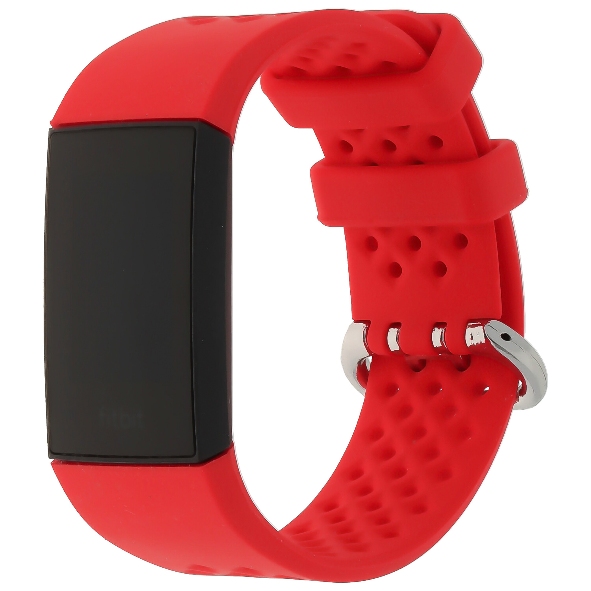 Fitbit Charge 4 Sport Point Bandje - Rood - ML