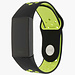 Merk 123watches Fitbit charge 3 & 4 sport band - black yellow