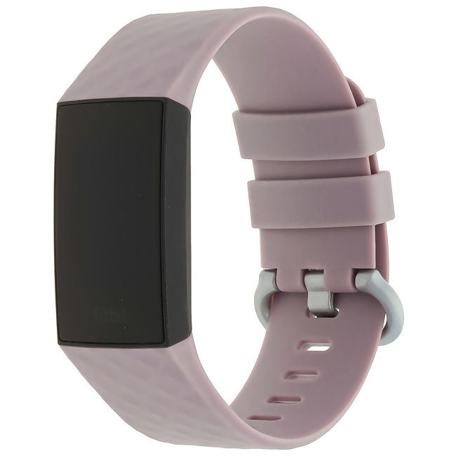 Merk 123watches Fitbit Charge 3 & 4 sport wafel band - lavendel