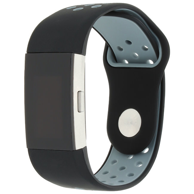 jukbeen onvergeeflijk dichters Goedkope Fitbit charge 2 sport band - zwart grijs - 123watches B.V.