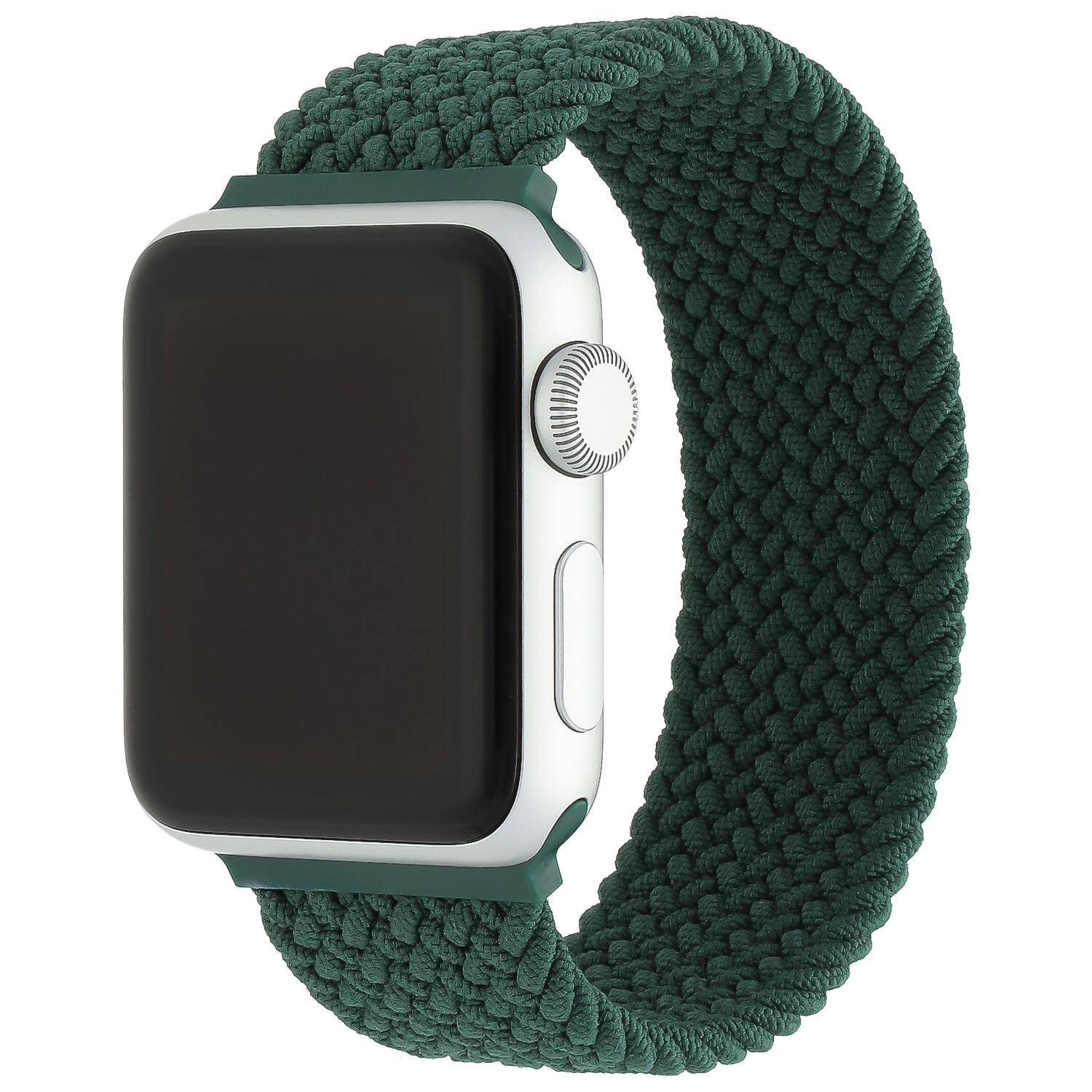 Apple Watch gevlochten solo band - regenwoud - iwatch - Horlogeband Armband Polsband