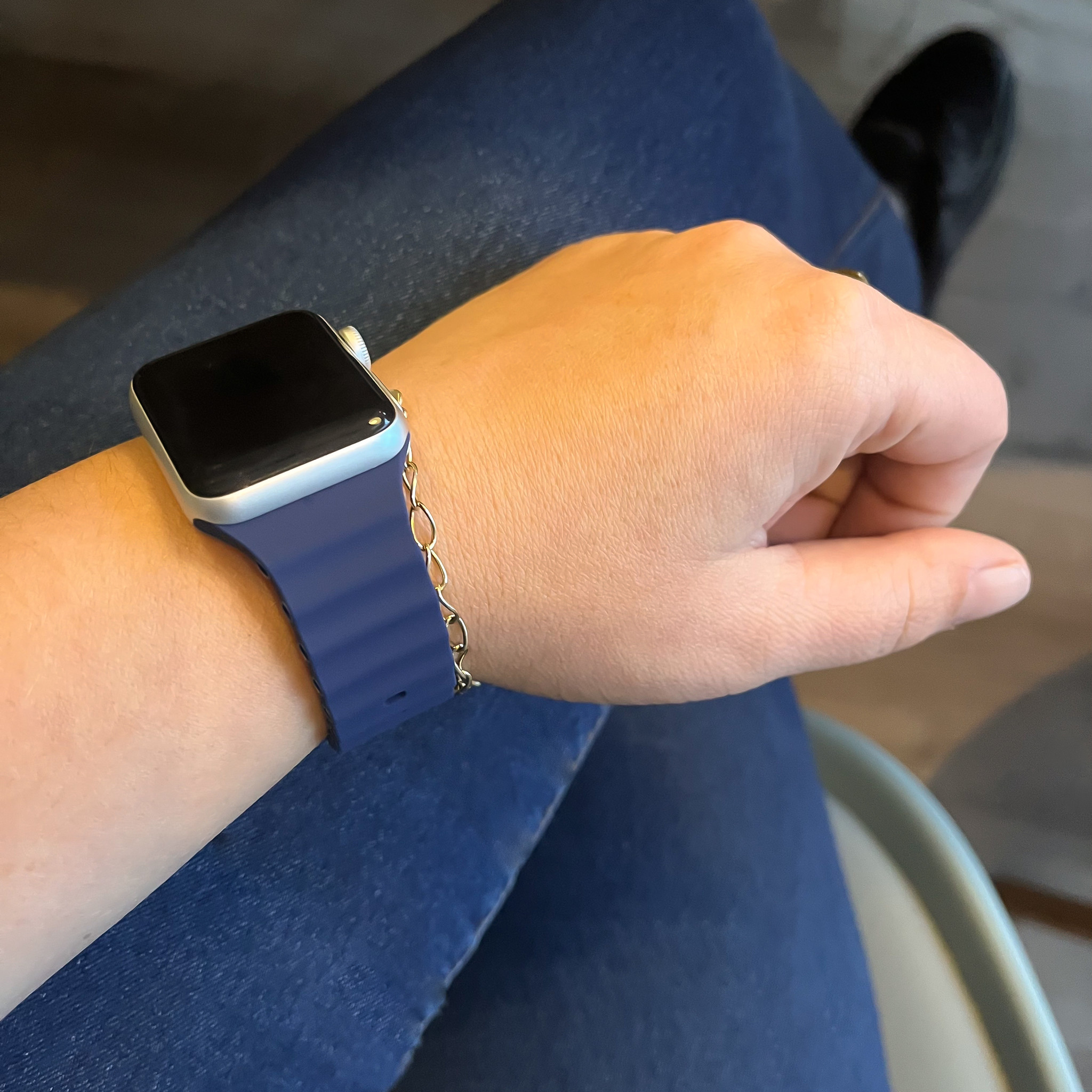 Apple Watch ocean band middernachtblauw 123watches B.V.