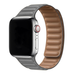Merk 123watches Apple Watch PU leren solo band - grijs
