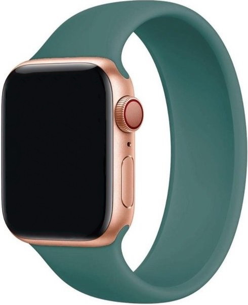 Apple Watch sport solo loop band - dennengroen - iwatch - Horlogeband Armband Polsband