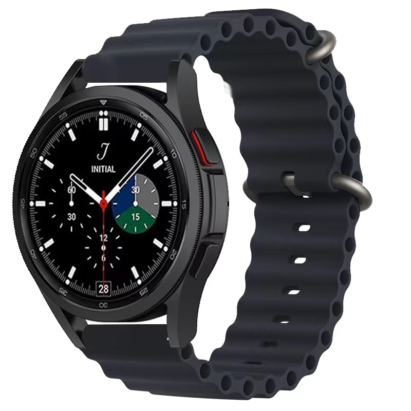 Samsung Galaxy Watch ocean band - middernacht - Horlogeband Armband Polsband