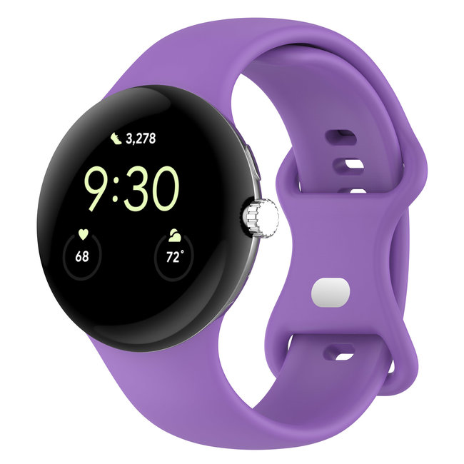Google Pixel Watch sport band - purple
