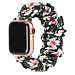 Merk 123watches Apple Watch scrunchie band - bloemen