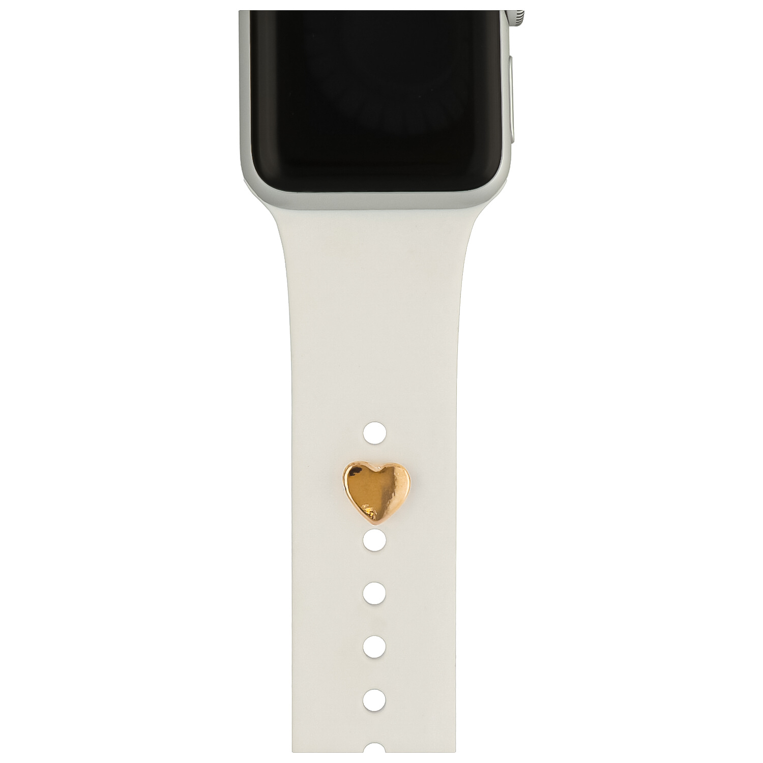 Apple Watch sieraad hart - goud - Geschikt voor - Apple Watch Series Ultra, 8, 7, SE, 6, 5, 4, 3, 2 en 1