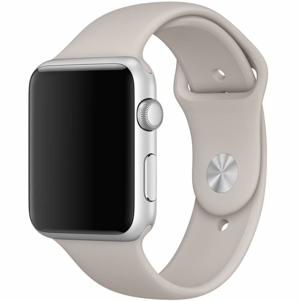 Apple Watch sport band - steenbruin - iwatch - Horlogeband Armband Polsband