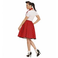 Widmann 50'S Rock And Roll Rok Met Nekband Rood