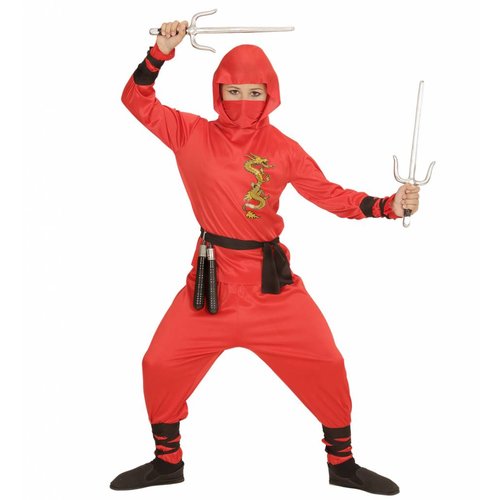 Widmann Ninja Rode Draak  Kind