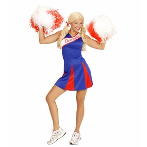 Cheerleader Pakje Blauw/Rood