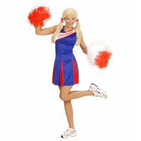 Widmann Cheerleader Pakje Blauw/Rood