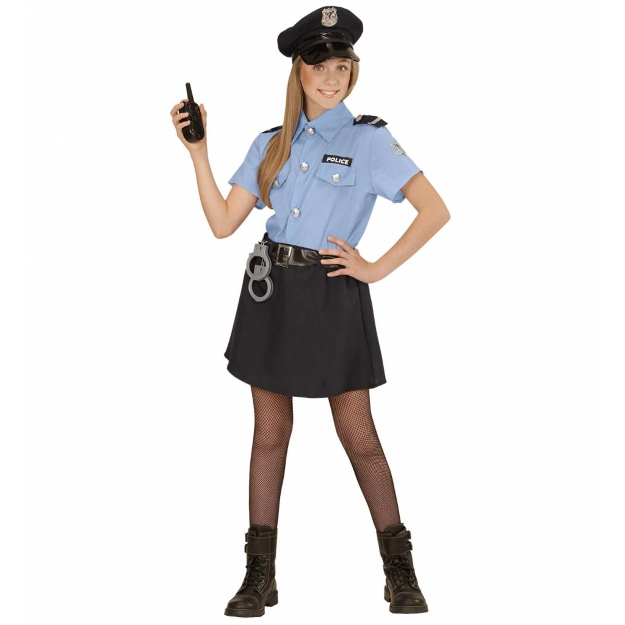 Bijwerken gesmolten Goed doen Politie Agente Verkleedset Carnaval Kostuum Voor Meisjes Carnavalskleding  140/152 | islamiyyat.com