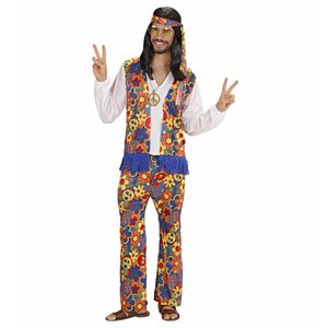 Hippie Kostuum Man