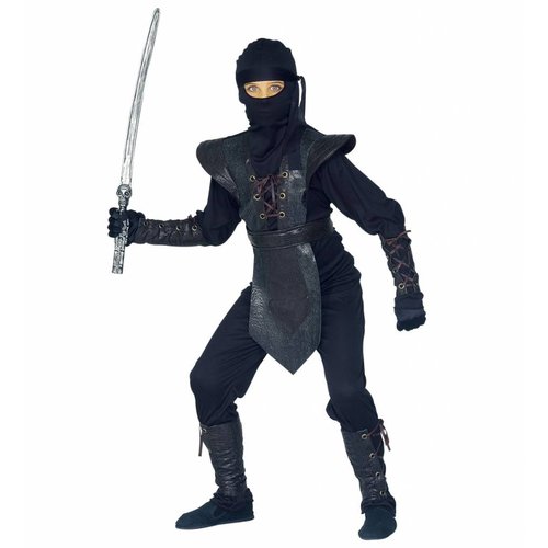 Widmann Zwarte Ninja Kind