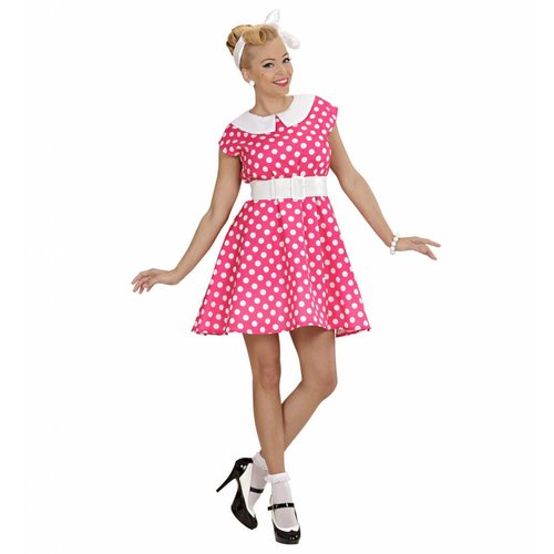 Widmann Jurk 50'S Met Petticoat Roze