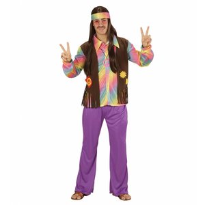 Hippie Kostuum Man