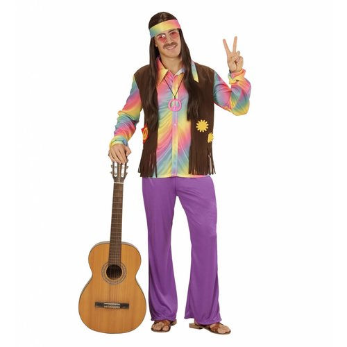 Widmann Hippie Kostuum Man