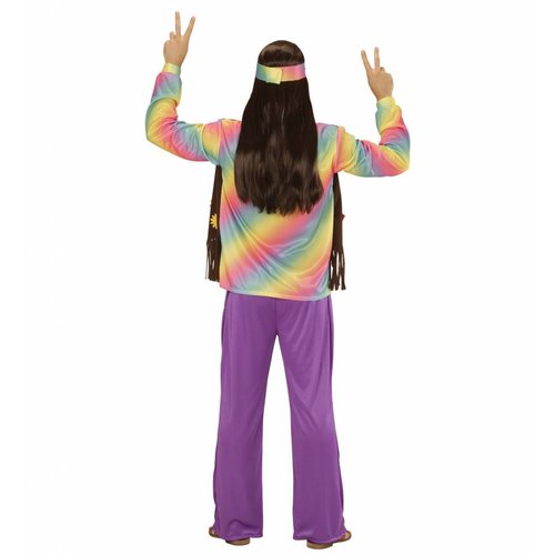 Widmann Hippie Kostuum Man