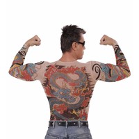 Widmann Tattoo Shirt Tijger En Draak Man