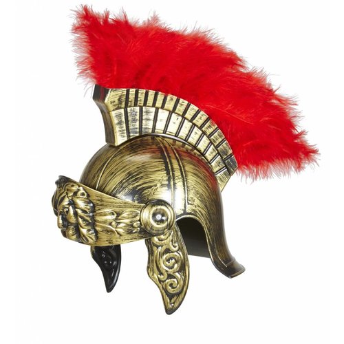 Ouderwetse Romeinse Helm Goud