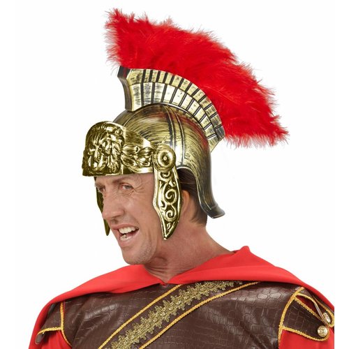 Ouderwetse Romeinse Helm Goud