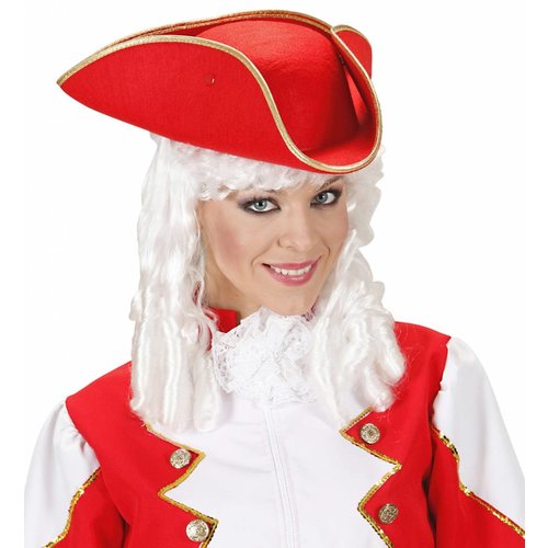 Tricorn Vilt Rood