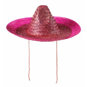 Sombrero 48Cm Roze